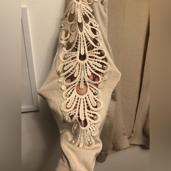 Vintage Cactus + Pearl Cardigan - Picture 5 of 5